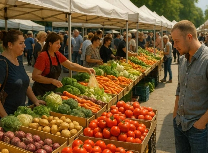 Продуктові ярмарки Києва: місця, де можна купити свіжі продукти цього тижня