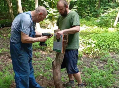 Нові екопросвітницькі таблички в Голосіївському парку: вивчення природи через знання
