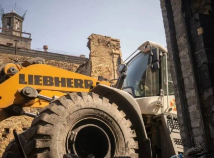 Завершення аварійно-відновлювальних робіт після обстрілу у Солом’янському районі