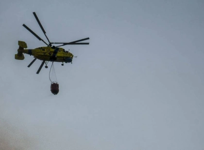 Героїчна боротьба з вогнем: ліквідація пожеж у Києві з гелікоптерів триває понад 10 годин