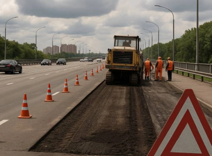 Ремонт на проспекті Соборності: часткове обмеження руху до мосту Патона