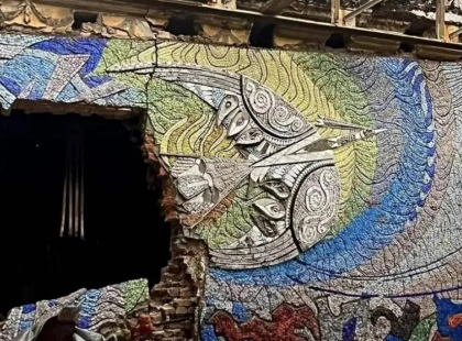 Відтворення мозаїки Алли Горської "Боривітер" в Києві: символ відродження та спадщини