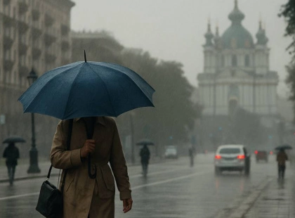 Киян чекають неприємні погодні умови: вітри, дощ і похолодання