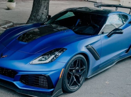 У Києві з'явився унікальний Corvette ZR1: лише 1 з 700 у світі!