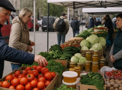 Фермерські ярмарки у Києві: де купити свіжі продукти сьогодні