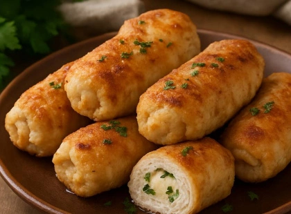 Кияни в захваті! Ці курячі рулетики з сиром зникають за секунди