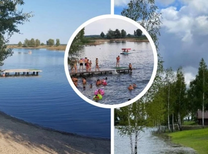 Неймовірне озеро Заньки: дерева ростуть просто з води – ідеальне місце для відпочинку!