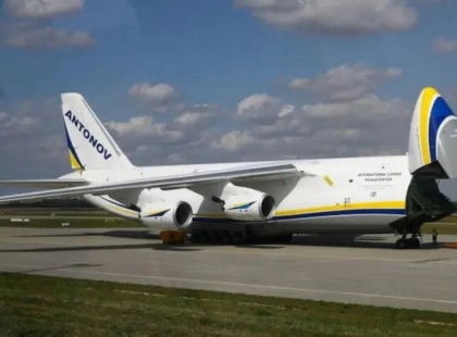 Шок і захоплення: Ан-124 «Руслан» знову в небі над Києвом!