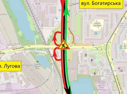 Увага, водії! На Богатирській у Києві — місяць обмеження руху: як об’їхати
