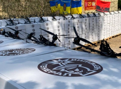 Дрони для перемоги: столиця передала чергову партію безпілотників українським військовим