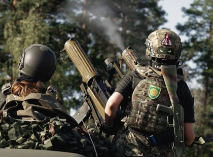 «Бучанські відьми» присягнули на вірність Україні: у Бучі жінки стали частиною повітряної оборони громади