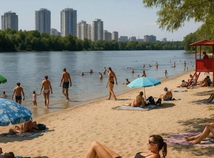 Де в Києві можна безпечно купатися цього літа — перелік пляжів