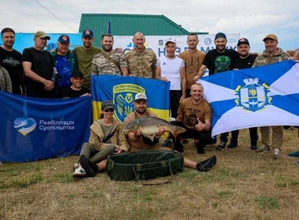 «Коло Незламних»: на Київщині пройшли змагання зі спортивної риболовлі серед ветеранів