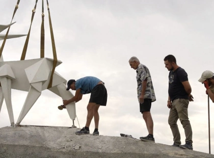 Мистецтво під обстрілами: у Києві покажуть фільм про евакуацію скульптури з Покровська