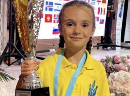Українська шахістка з Бучі Дарʼя Кравчук здобула срібло на Чемпіонаті Європи серед дівчат до 10 років