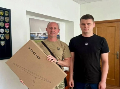 Бучанська громада передала військовим Starlink: зв’язок, що рятує життя на передовій