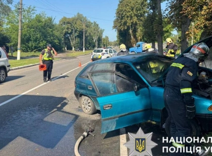 Аварія на Бориспільщині: жінка постраждала у пожежі авто