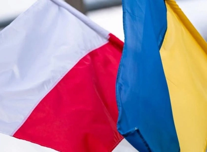 Музей історії Києва прикрасили польським стягом на честь дружби двох народів