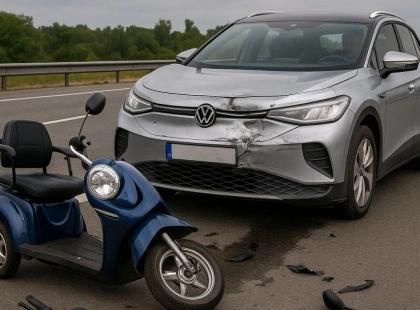 Смертельна ДТП на трасі Київ–Одеса: авто протаранило електроскутер