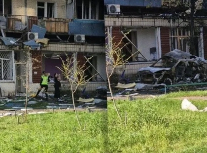 Внаслідок удару по Києву повністю знищене поштове відділення: майже всі посилки збережені