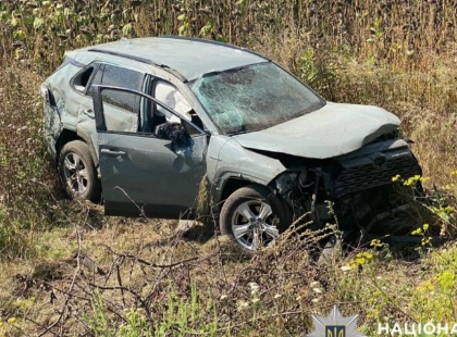 Автопригода в Обухівському районі: 8- та 13-річні хлопці госпіталізовані