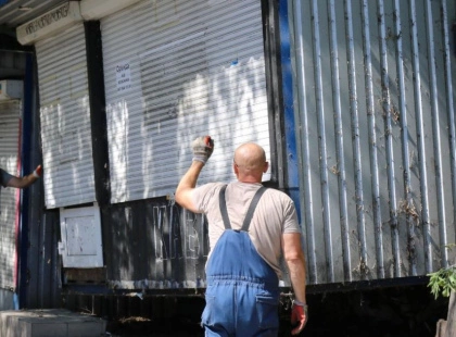 У Києві знесли 11 застарілих кіосків на проспекті Європейського Союзу
