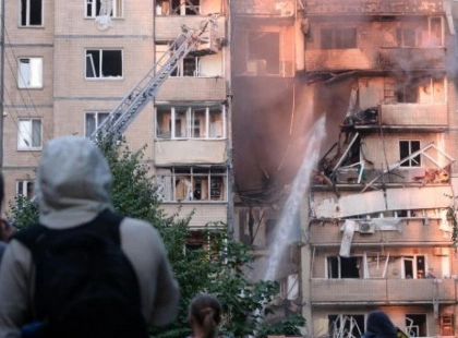 Столиця після атаки: пожежі та руйнування у двох районах