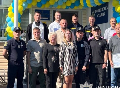 У Золочівській ТГ відкрили другу поліцейську станцію: мешканці матимуть свого офіцера громади