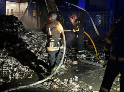 Дрони атакували логістичний центр: на Київщині палають склади «Епіцентру»