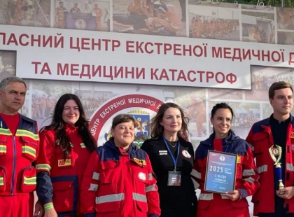 На Київщині пройшли «Медичні ралі – 2025»: перемогу здобула Фастівська СЕМД