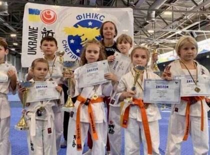 Юні спортсмени з Бучі здобули понад два десятки нагород на всеукраїнських змаганнях з карате