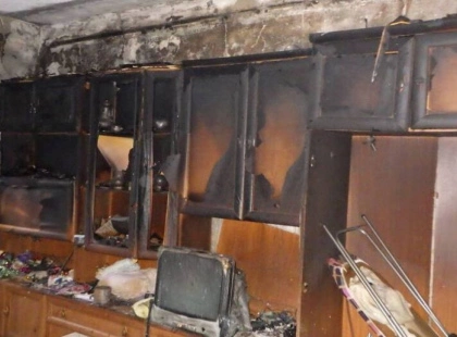 Пожежа в багатоповерхівці Борисполя: постраждав та госпіталізований чоловік