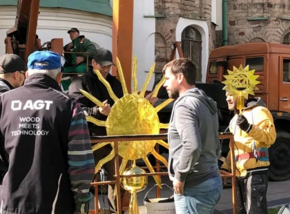 На Софійському соборі повернули рипіди після реставрації