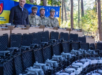 Столиця продовжує підтримувати захисників: від початку року на фронт вже передано 40 000 БпЛА