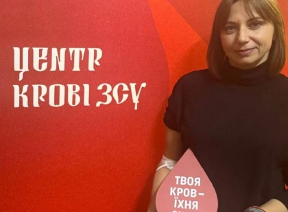 Працівники «Київавтодору» здали 16 літрів крові для українських військових