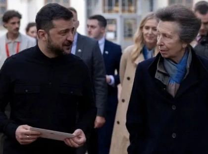 Принцеса Анна таємно приїхала до Києва: підтримала українських дітей, постраждалих від війни
