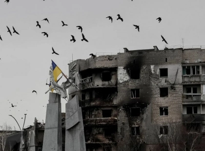 На Київщині відновлюють будинок, зруйнований під час війни