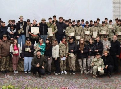 На Київщині відбувся військово-патріотичний вишкіл «Гарт» для молоді