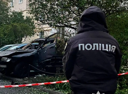 Вибух автомобіля у Києві: поліція розслідує інцидент у Голосіївському районі