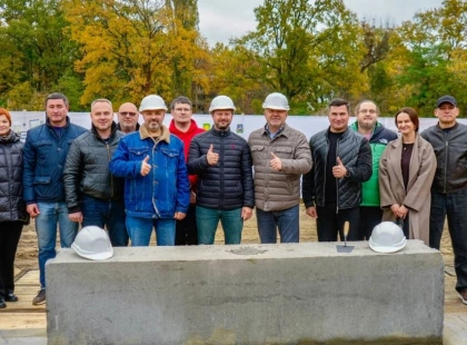 У Ворзелі заклали капсулу на місці майбутнього Центру взаємодії та реабілітації