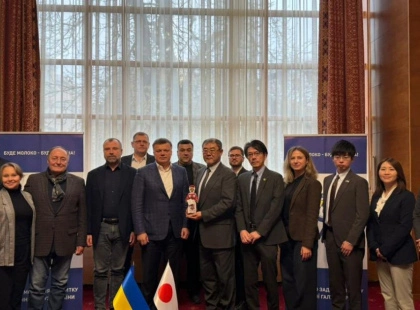 Українсько-японський проєкт у молочному секторі реалізують на Київщині