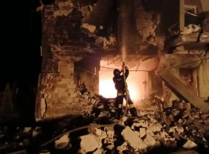 Вночі ворог атакував Київщину дронами: є поранена, зруйновані будинки та автомобілі