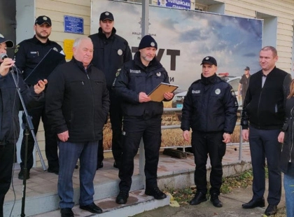 У Путрівці відкрили поліцейську станцію — уже третю в Глевахівській громаді