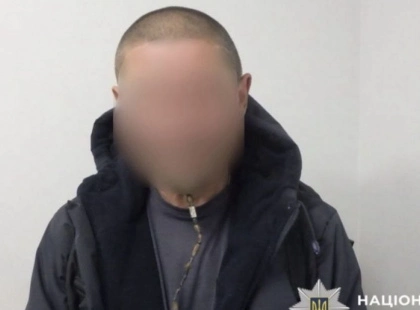 У Бориспільському районі затримали нападника, який вимагав гроші, погрожуючи ножем