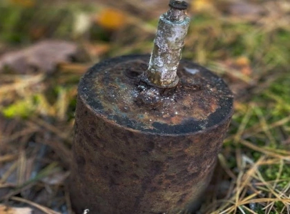 У лісі під Бучею знайшли «трофеї минулих воєн»: сапери знищили міну S-mine 35 і снаряди