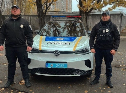 У Вишневому правоохоронці врятували ситуацію — допомогли породіллі доїхати до лікарні