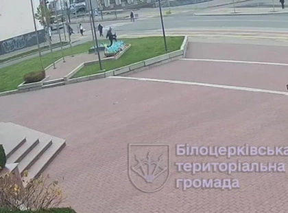 У Білій Церкві зафіксували наругу над меморіалом полеглих захисників