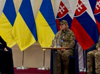 Жіноча ППО з Бучі представила Україну на конференції в Братиславі