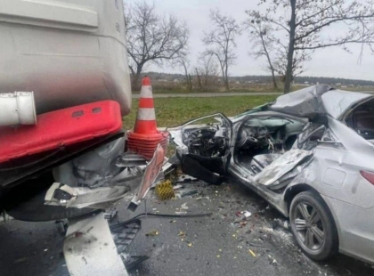 На трасі Київ–Одеса у ДТП травмувався 21-річний водій Hyundai