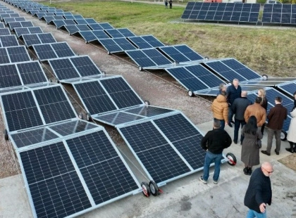 Енергія сонця — від партнерів із Франції: у Бучі готують запуск нових станцій